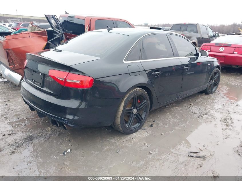 2013 AUDI S4 3.0T PREMIUM PLUS - WAUBGAFL5DA135161