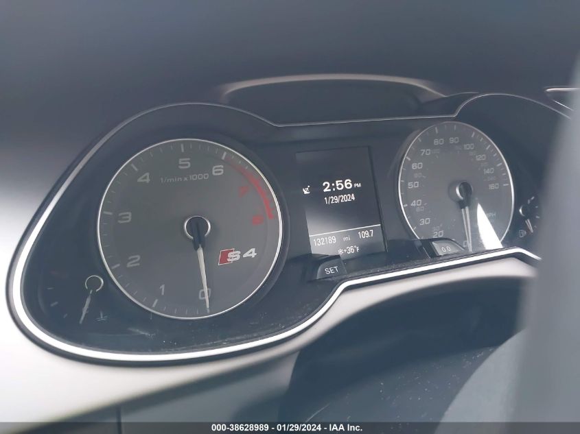 2013 AUDI S4 3.0T PREMIUM PLUS - WAUBGAFL5DA135161