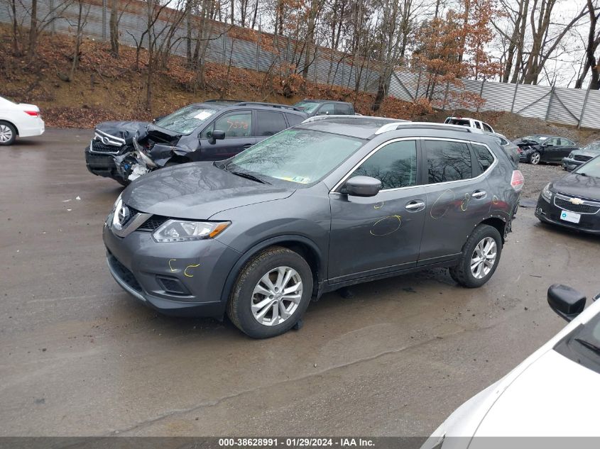 2016 NISSAN ROGUE SV - 5N1AT2MV7GC774280