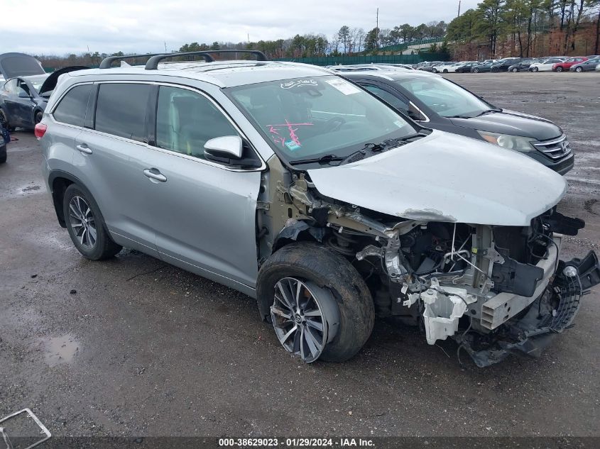 2017 TOYOTA HIGHLANDER XLE - 5TDJZRFH0HS356923