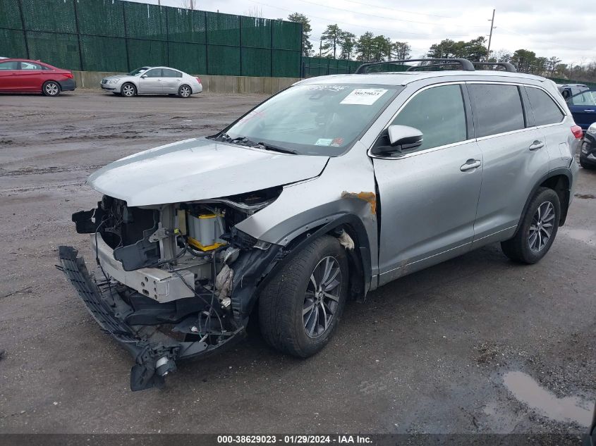 2017 TOYOTA HIGHLANDER XLE - 5TDJZRFH0HS356923