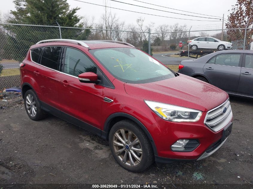 2018 FORD ESCAPE TITANIUM - 1FMCU9J90JUB80024