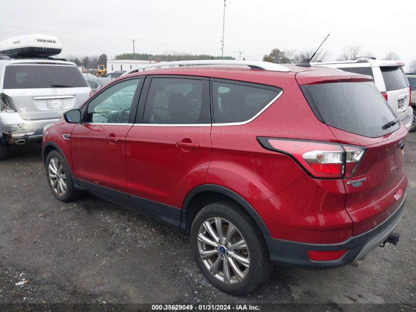 2018 FORD ESCAPE TITANIUM - 1FMCU9J90JUB80024