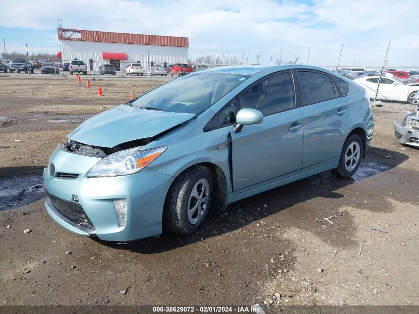 2015 TOYOTA PRIUS TWO - JTDKN3DU3F2003884
