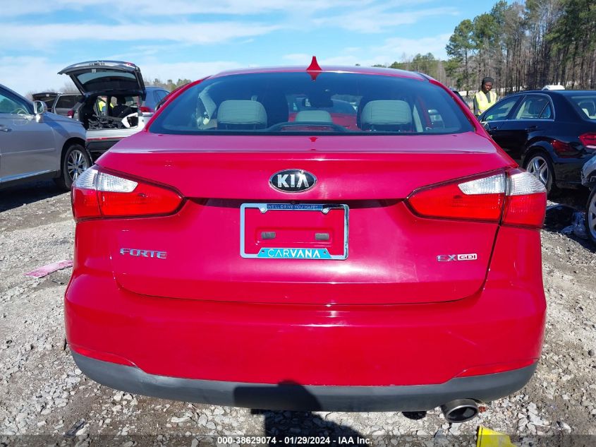 2016 KIA FORTE EX - KNAFX4A88G5483541
