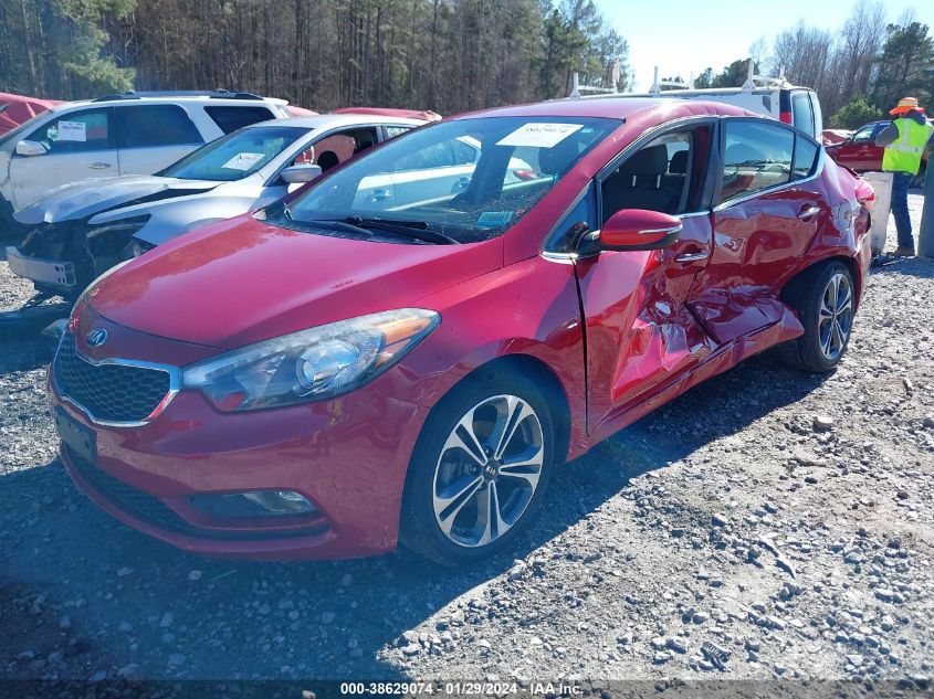 2016 KIA FORTE EX - KNAFX4A88G5483541