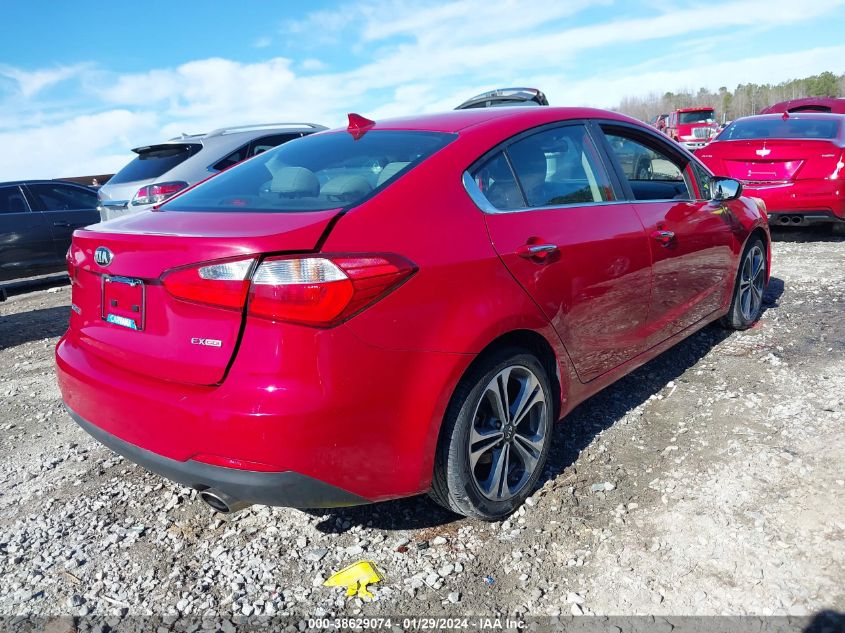 2016 KIA FORTE EX - KNAFX4A88G5483541
