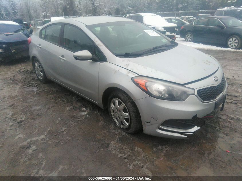 2016 KIA FORTE LX - KNAFK4A60G5610277