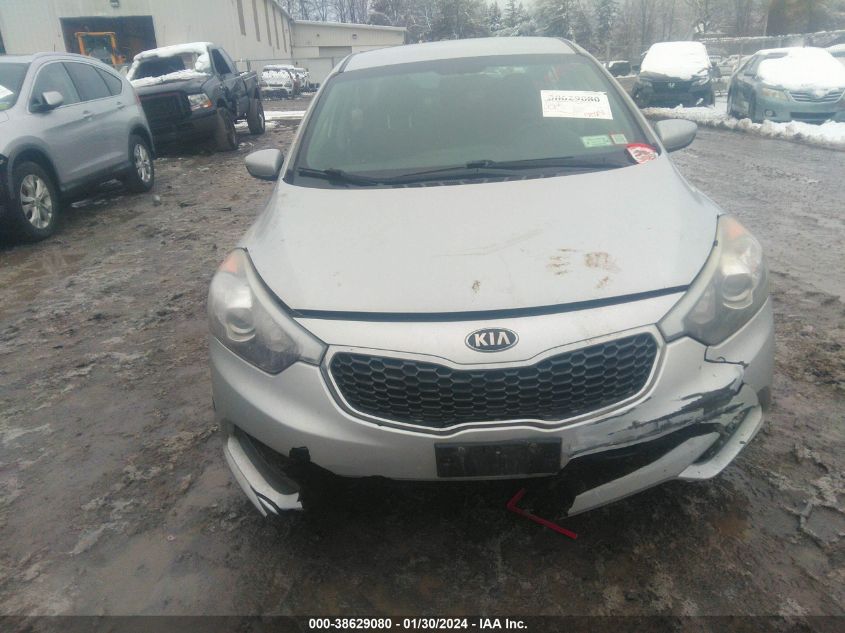 2016 KIA FORTE LX - KNAFK4A60G5610277