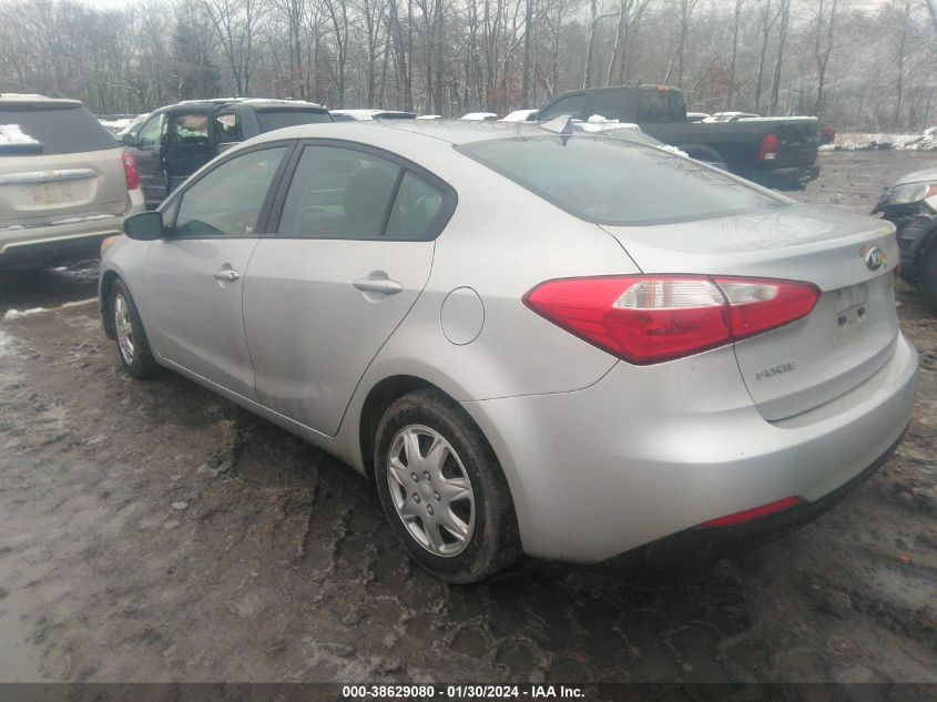 2016 KIA FORTE LX - KNAFK4A60G5610277