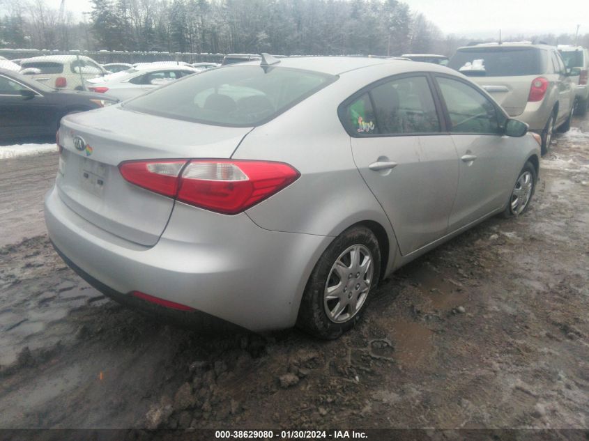 2016 KIA FORTE LX - KNAFK4A60G5610277