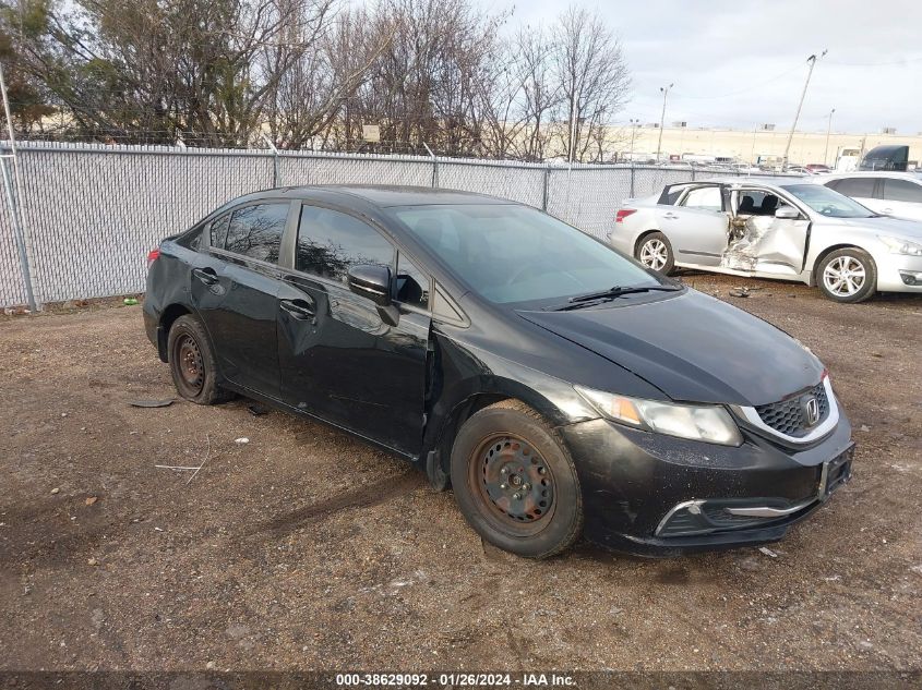 19XFB2F51EE037981 | 2014 HONDA CIVIC