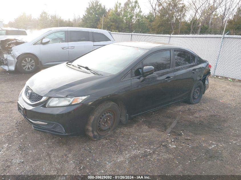 19XFB2F51EE037981 | 2014 HONDA CIVIC