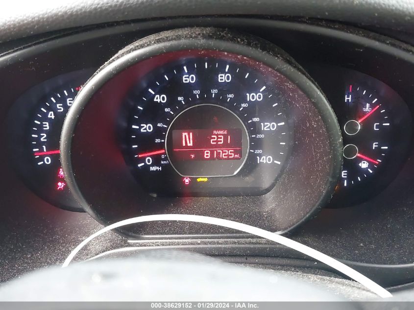 2016 KIA SOUL - KNDJN2A21G7834314