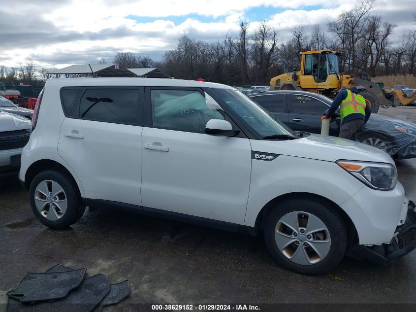 2016 KIA SOUL - KNDJN2A21G7834314