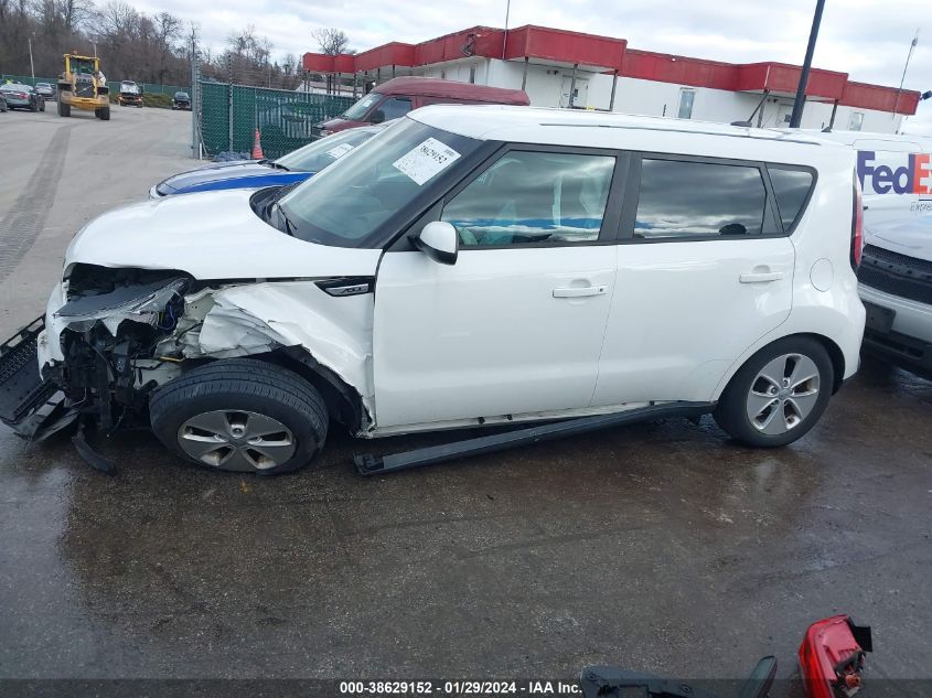 2016 KIA SOUL - KNDJN2A21G7834314