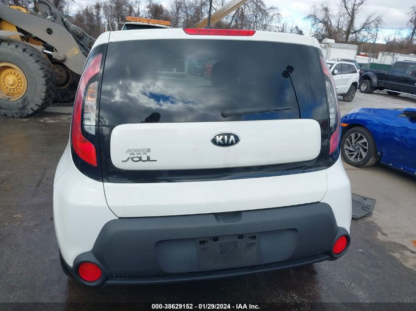 2016 KIA SOUL - KNDJN2A21G7834314