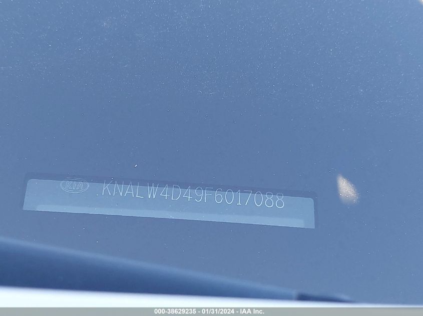 2015 KIA K900 LUXURY - KNALW4D49F6017088