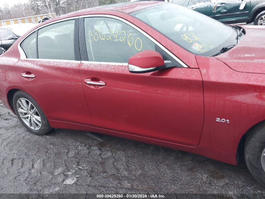 2016 INFINITI Q50 PREMIUM - JN1CV7AR6GM252927