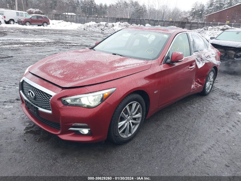 2016 INFINITI Q50 PREMIUM - JN1CV7AR6GM252927