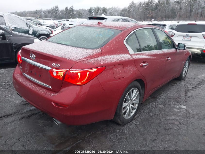 2016 INFINITI Q50 PREMIUM - JN1CV7AR6GM252927