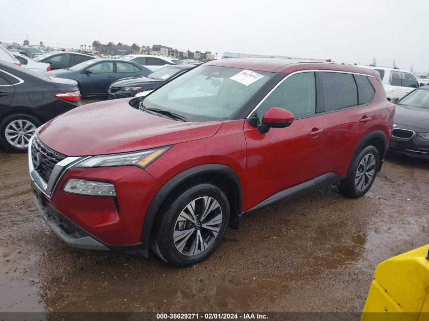 2022 NISSAN ROGUE SV FWD - 5N1BT3BA0NC721508