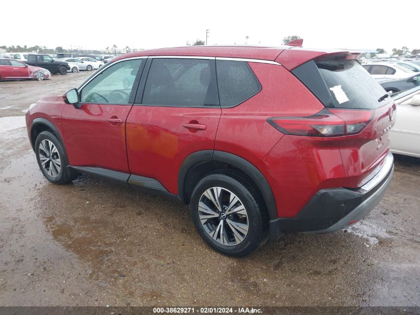 2022 NISSAN ROGUE SV FWD - 5N1BT3BA0NC721508