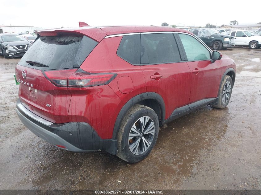 2022 NISSAN ROGUE SV FWD - 5N1BT3BA0NC721508