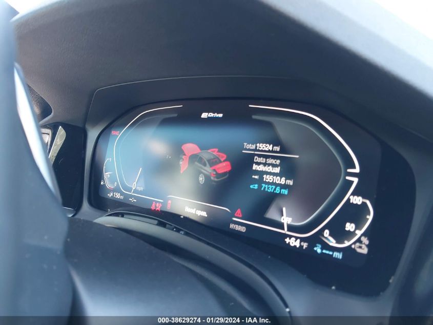2022 BMW 3 SERIES 330E - 3MW5P7J06N8C78226