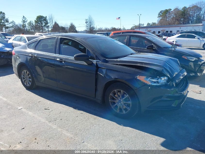 2017 FORD FUSION S - 3FA6P0G70HR161636