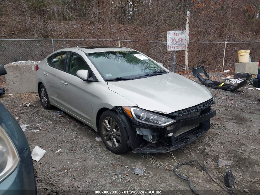 2017 HYUNDAI ELANTRA SE/VALUE/LIMITED - 5NPD84LF6HH154566