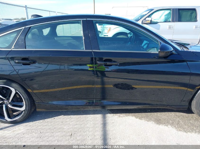 2020 HONDA ACCORD SPORT - 1HGCV1F31LA007108