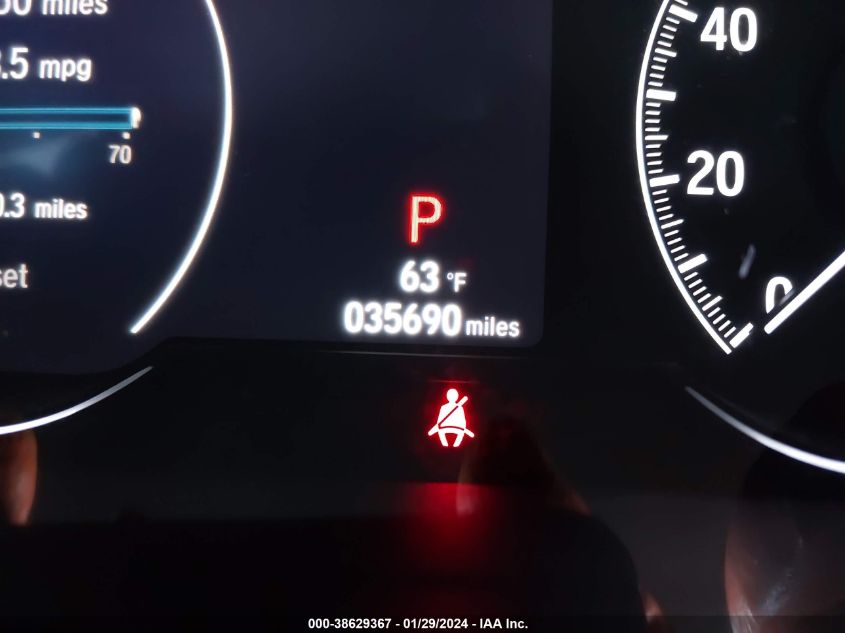 2020 HONDA ACCORD SPORT - 1HGCV1F31LA007108