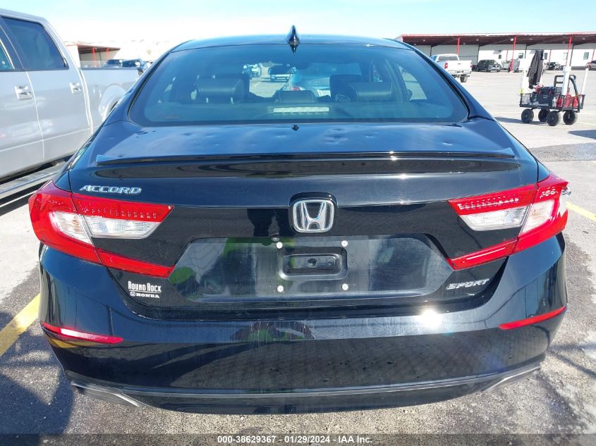 2020 HONDA ACCORD SPORT - 1HGCV1F31LA007108
