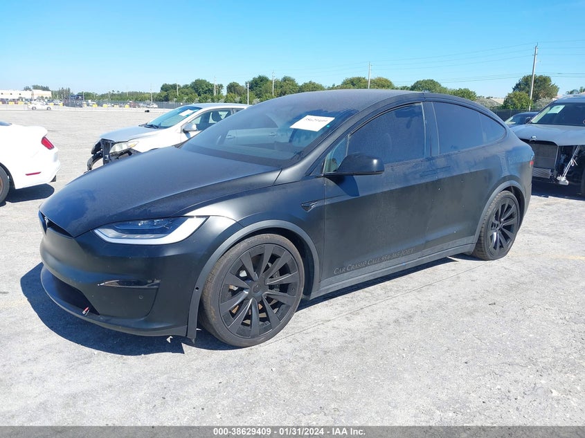 VIN 7SAXCBE69NF357445 2022 TESLA MODEL X