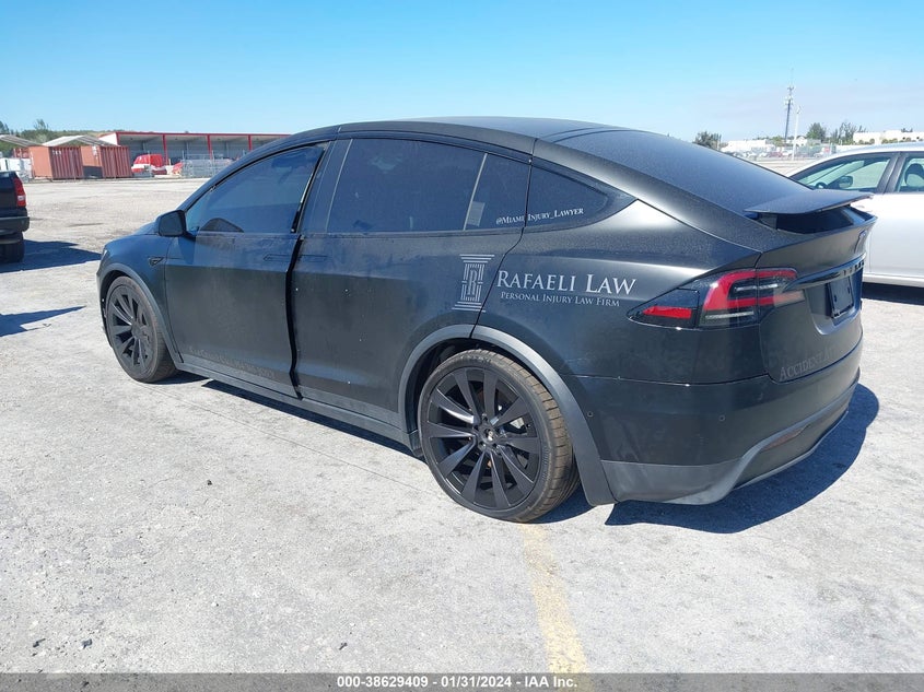 VIN 7SAXCBE69NF357445 2022 TESLA MODEL X