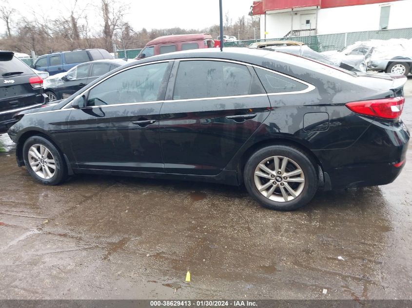 2017 HYUNDAI SONATA SE - 5NPE24AF6HH483325