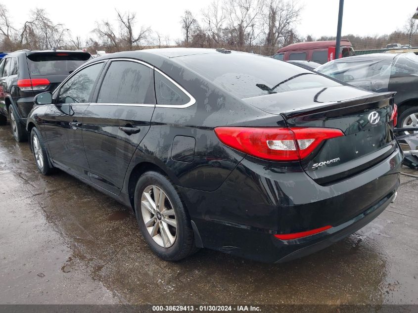 2017 HYUNDAI SONATA SE - 5NPE24AF6HH483325