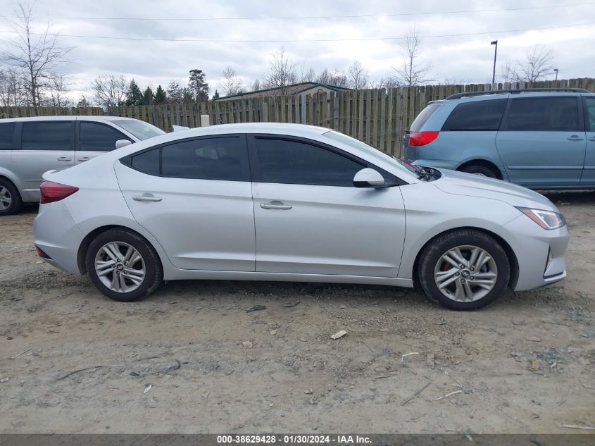 2019 HYUNDAI ELANTRA SEL - KMHD84LF2KU800842