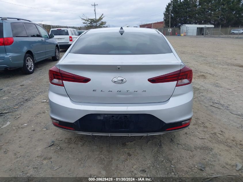 2019 HYUNDAI ELANTRA SEL - KMHD84LF2KU800842