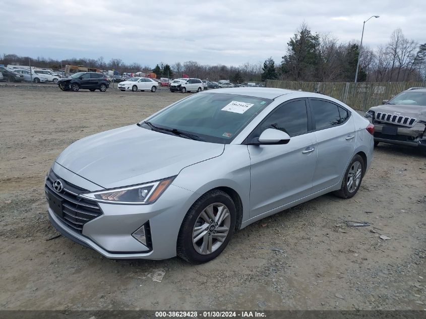 2019 HYUNDAI ELANTRA SEL - KMHD84LF2KU800842