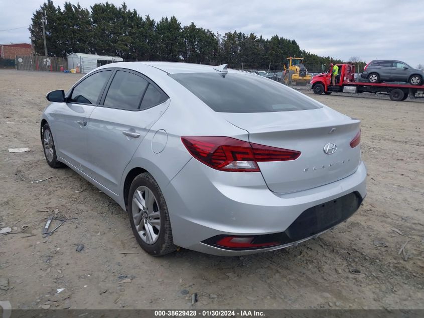 2019 HYUNDAI ELANTRA SEL - KMHD84LF2KU800842