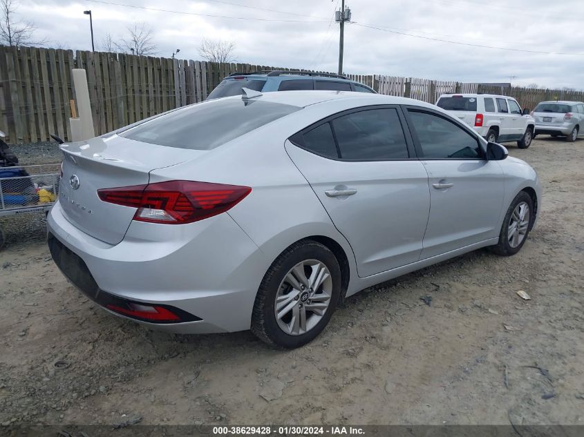 2019 HYUNDAI ELANTRA SEL - KMHD84LF2KU800842