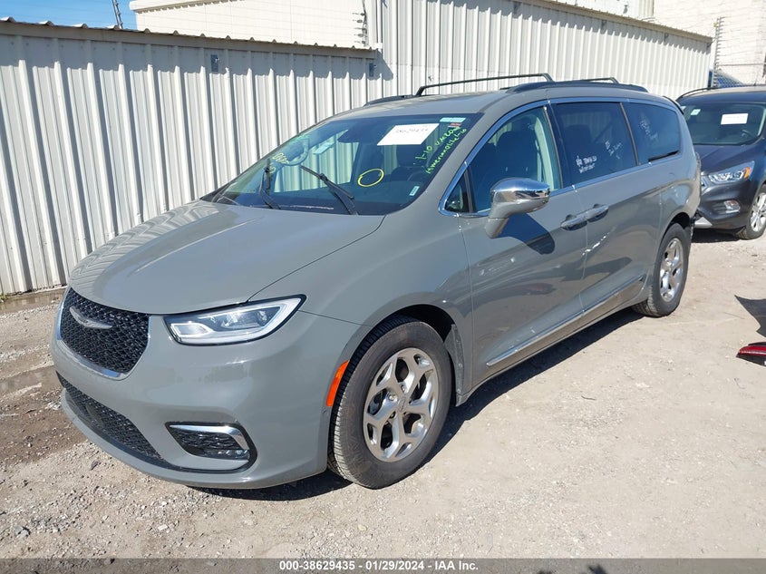 VIN 2C4RC1GG6NR127677 2022 CHRYSLER PACIFICA LIMITED
