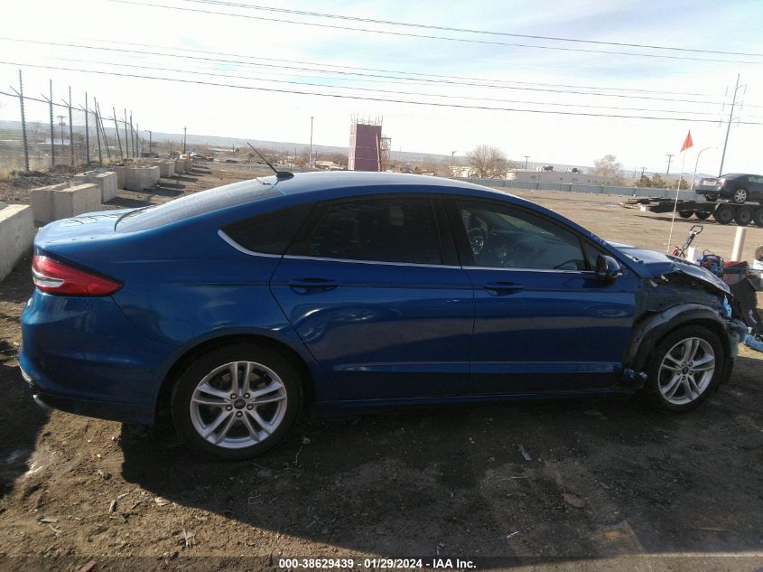 2018 FORD FUSION SE - 3FA6P0HD1JR136917