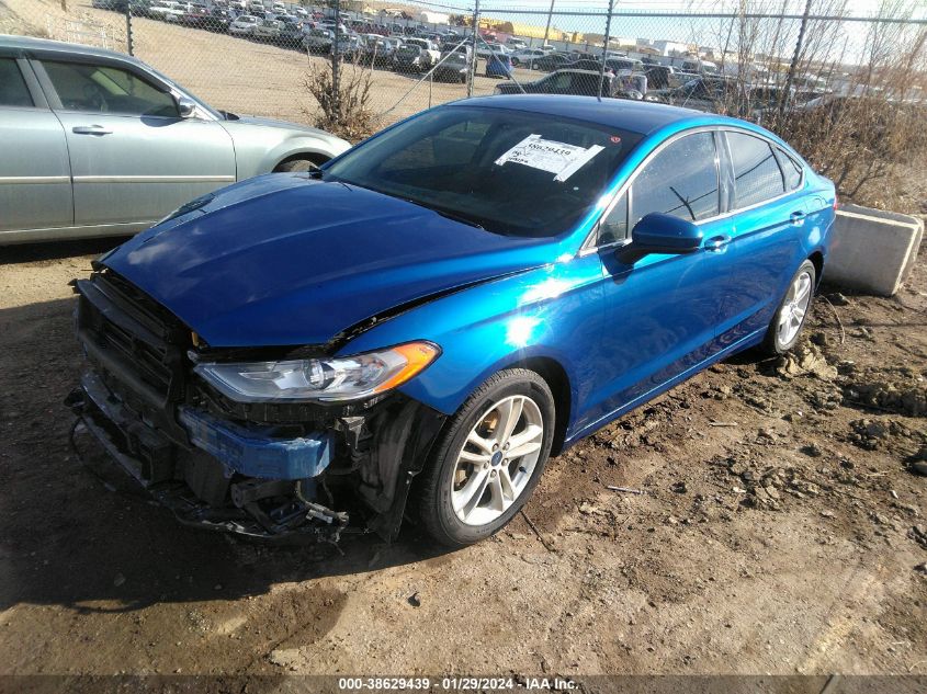 2018 FORD FUSION SE - 3FA6P0HD1JR136917