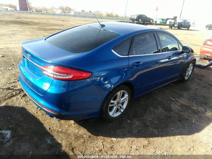 2018 FORD FUSION SE - 3FA6P0HD1JR136917