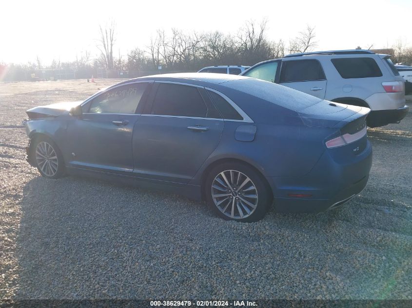 2018 LINCOLN MKZ SELECT - 3LN6L5C93JR601795