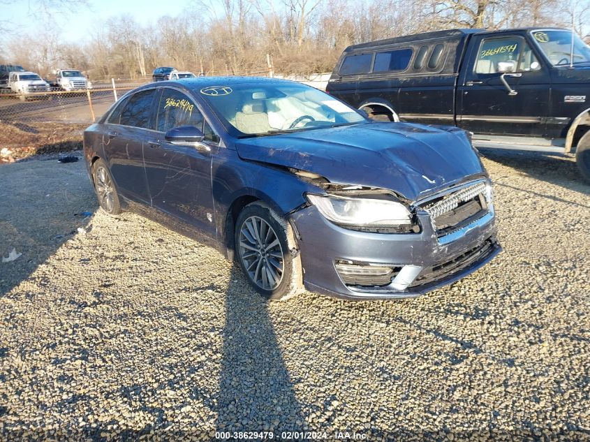 2018 LINCOLN MKZ SELECT - 3LN6L5C93JR601795