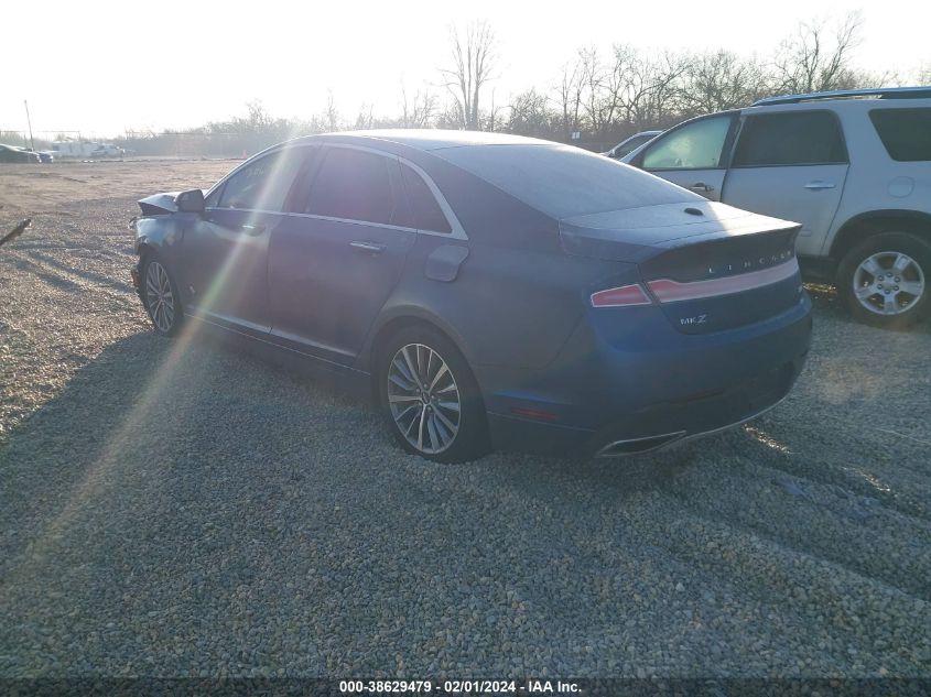 2018 LINCOLN MKZ SELECT - 3LN6L5C93JR601795